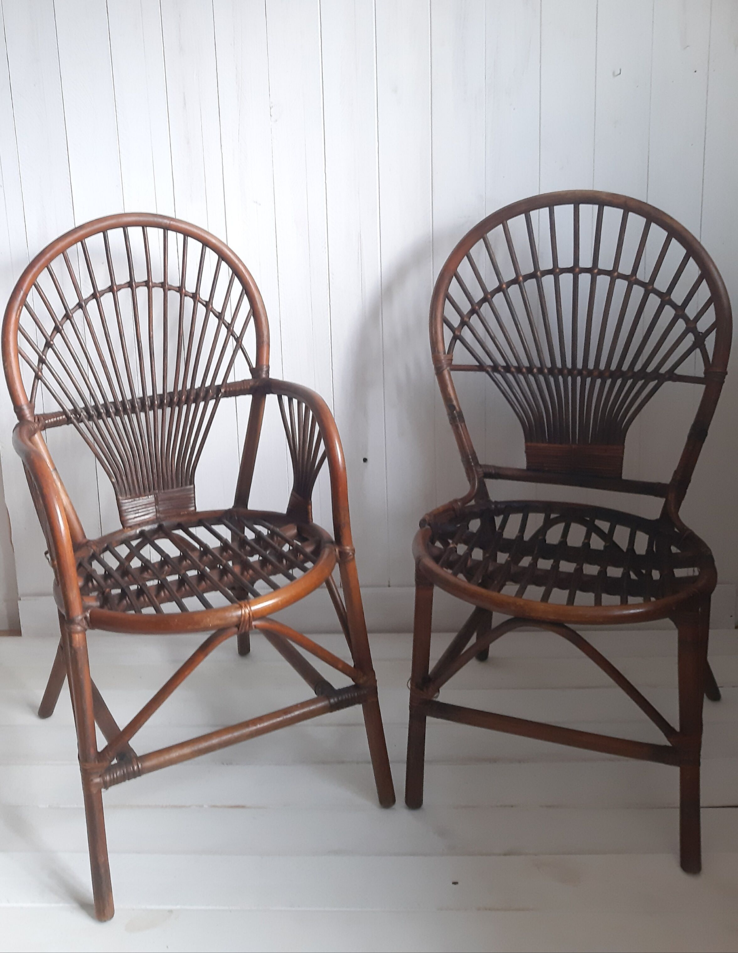 Chair rattan armchair