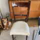 Series of 4 mahogany chairs 40s
