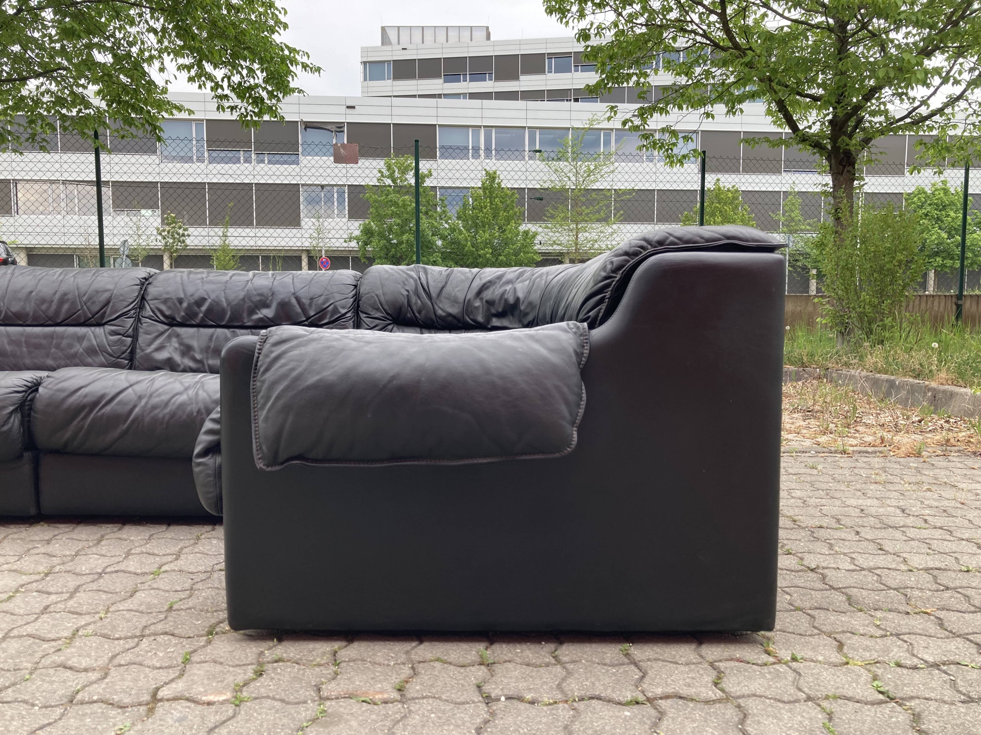 Dreipunkt International Modular Leather Sofa