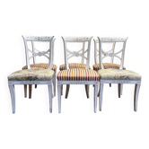 Suite of 6 Empire style chairs - Consulate
