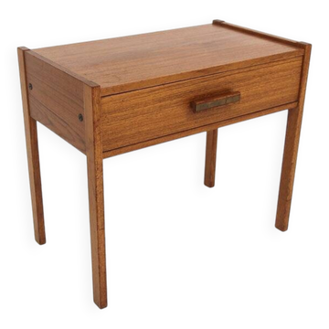 Scandinavian teak bedside table, Sweden, 1960s