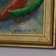 Original Swedish oil on panel "Still Life with Products" by A. Kondrell.