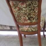 Louis XV style flowered chair