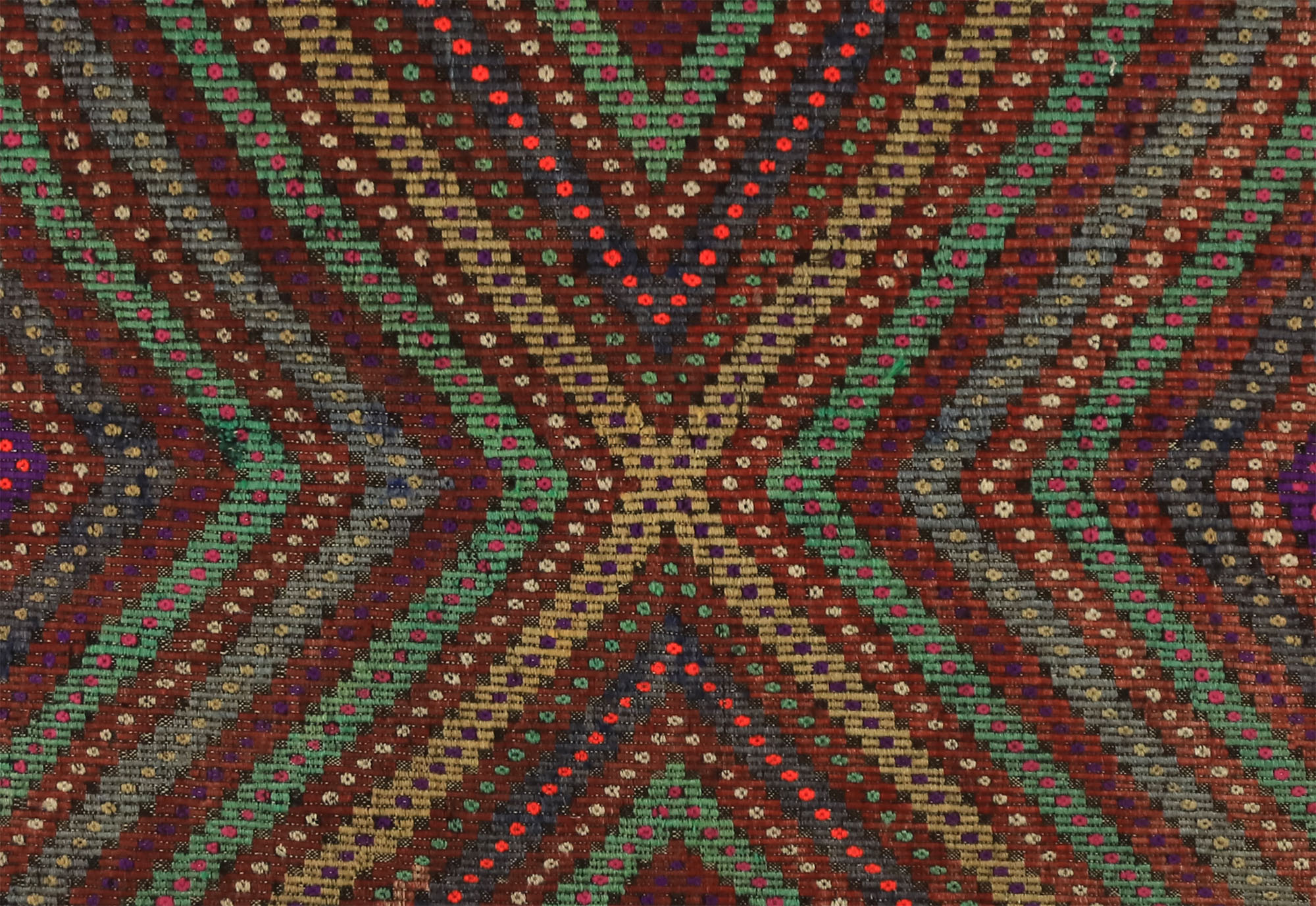 Anatolian handmade kilim rug 284 cm x 196 cm