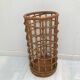 Vintage 50-60s rattan umbrella holder