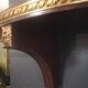 Louis XVI style wall lamp console