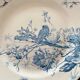 Earth of Iron Flat Flat Round Dish