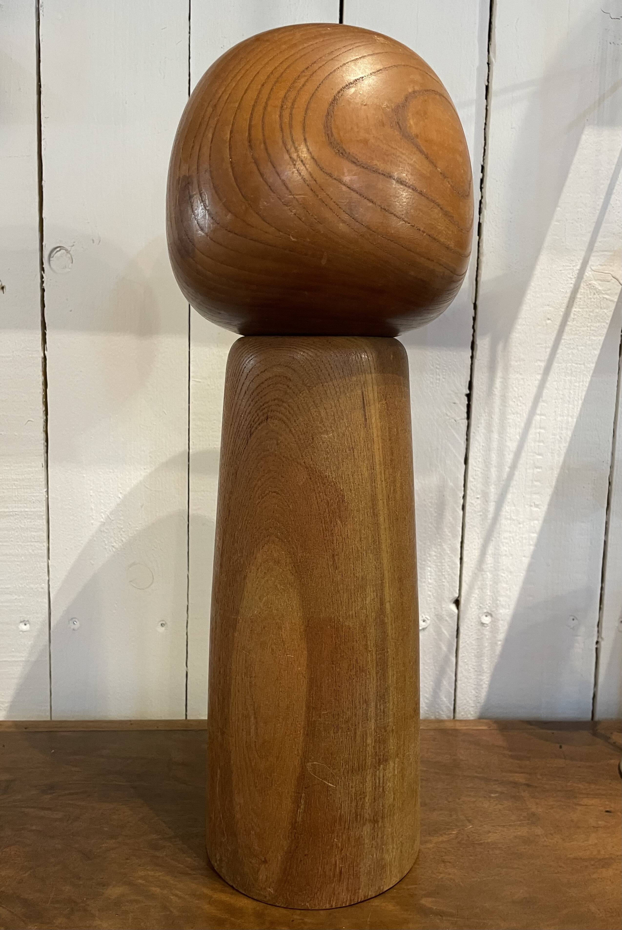 Japanese wooden Kokeshi doll