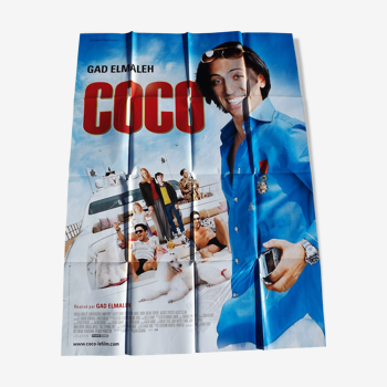 Affiche cinéma originale " coco" 160 x 120 cm