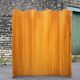Vintage screen, large wooden screen Manufrance, wooden partition, screen, interior decoration