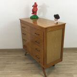 Commode années 1950 pieds compas