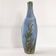 Vase vintage en céramique bleue 1960