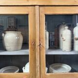 Patinated display case