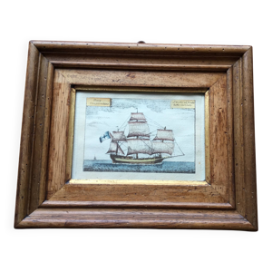 Marine aquarelle sur - papier