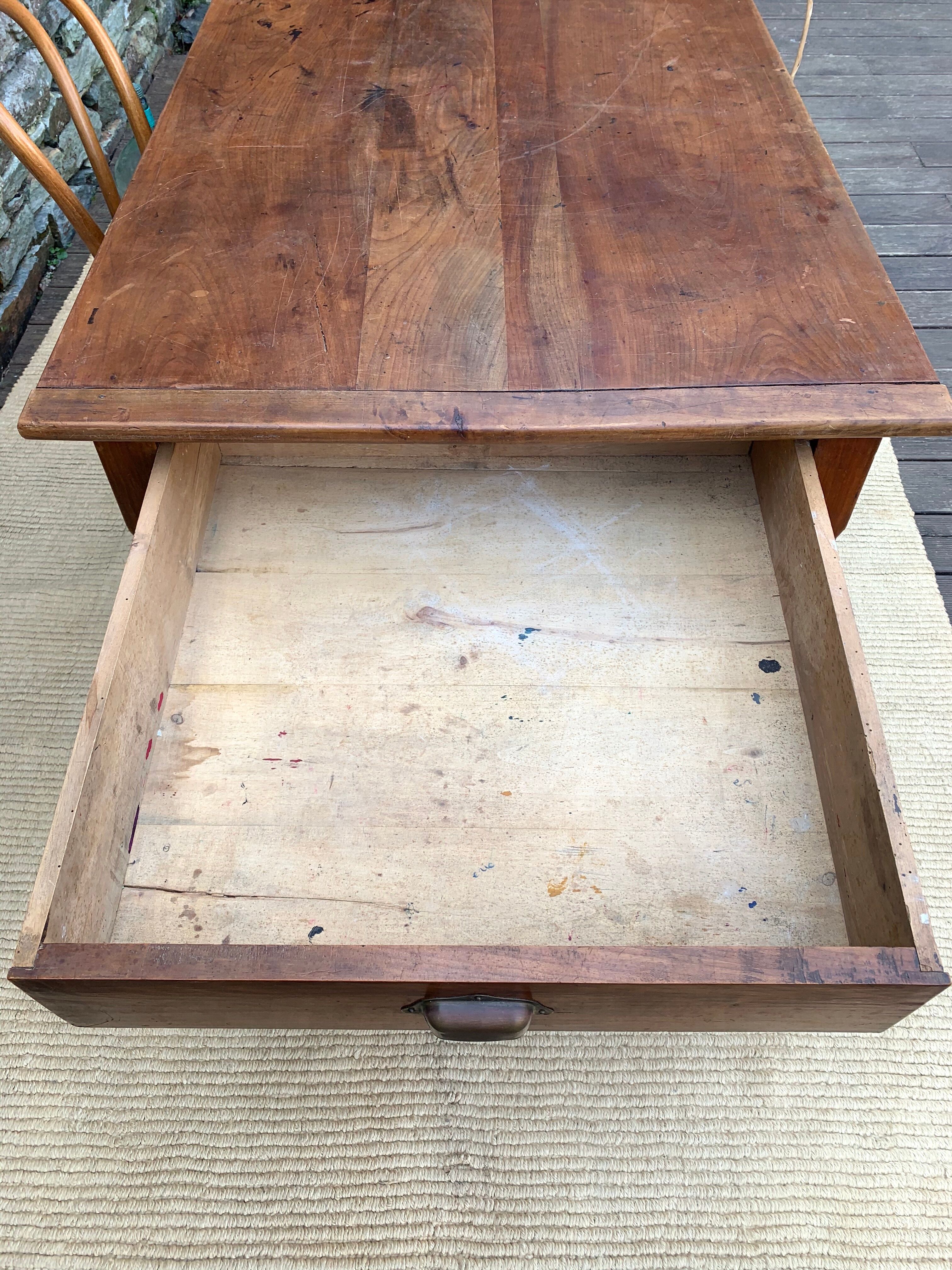 Oak farm table