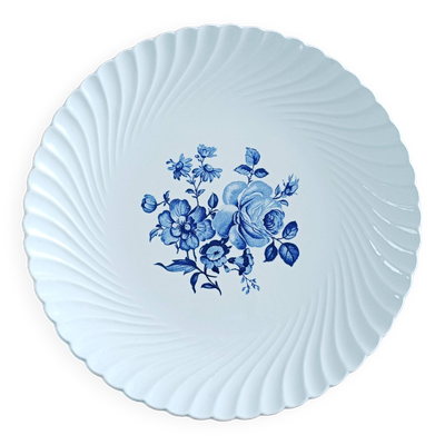 Plat rond Lunéville tradition