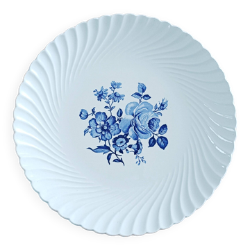 Plat rond Lunéville tradition