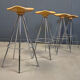 Set of Jamaica swivel bar stools by Pepe Cortès for BD Barcelona, 1990s