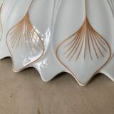 Coupe sur pied en porcelaine Capeans