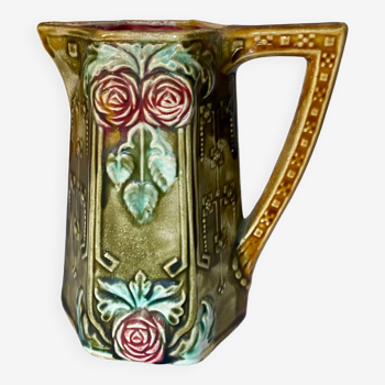 Pitcher "charms" - Faïencerie d'Onnaing