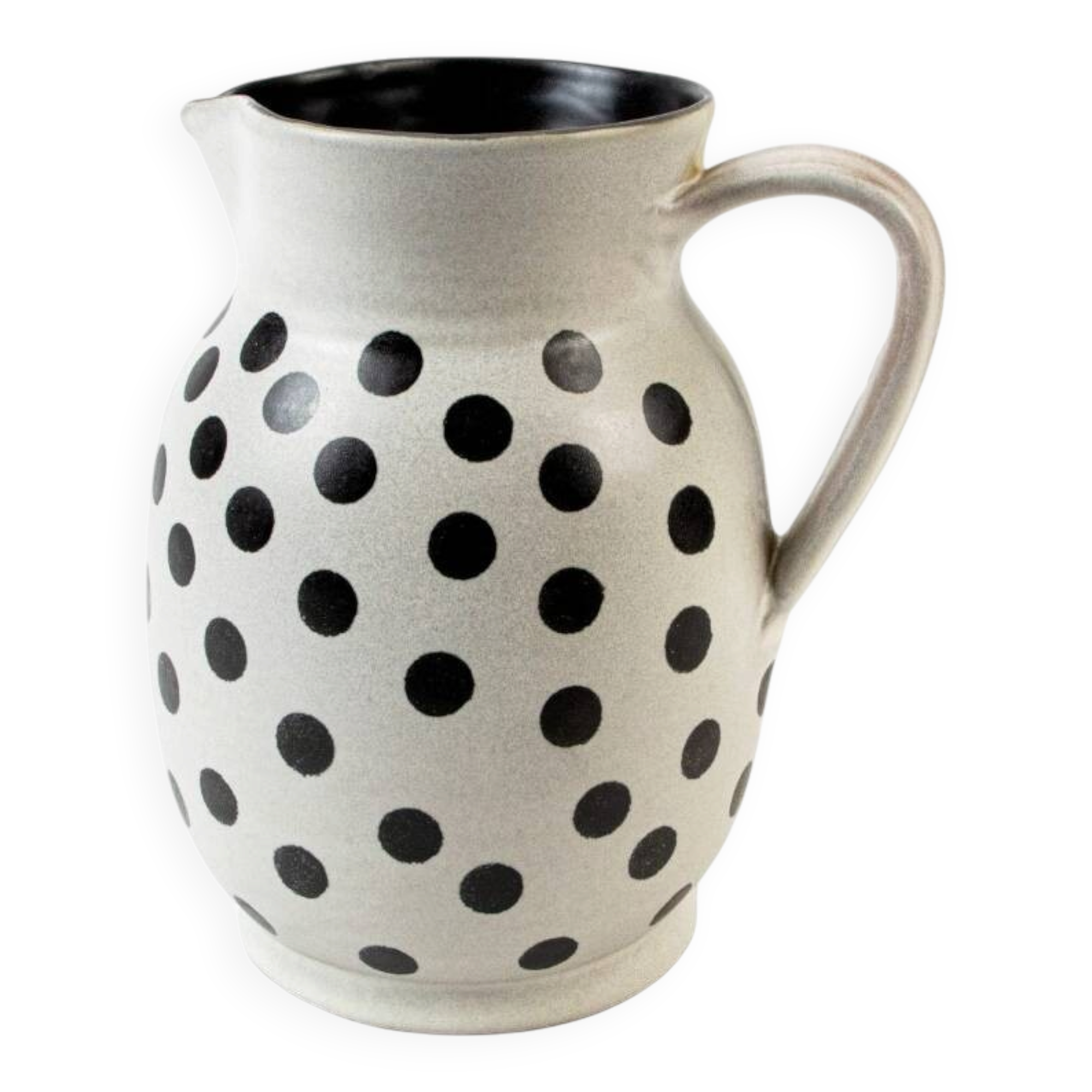 Handcrafted stoneware jug by Maison Maria Portugal (New)