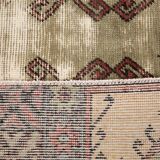 5x7 Classic Brown Red Handmade Vintage Rug, 151x214Cm SK 3054