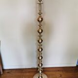 Lampadaire vintage style oriental en laiton