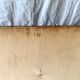 Large Art Deco wooden wall coat rack with mirror and hat rack