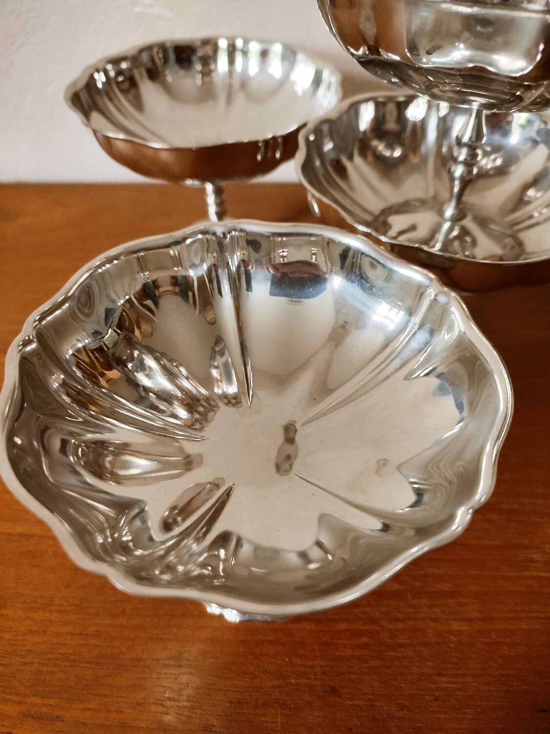 6 stainless steel dessert cups