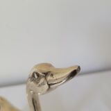 Brass swan