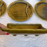 Gien asparagus ceramic service
