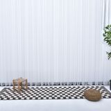 Tapis de couloir à carreaux fait main 2x10 69x308Cm SK241431