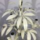 3-Light Leaf Chandelier