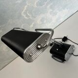 Black and chrome desk lamp model 71 by JUMO, France, 1960s.