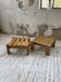 End stools for sofas pine mountain furniture 1960