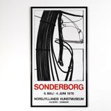 Original poster Sønderborg Nordjyllands Kunstmuseum Aalborg Danmark 1978