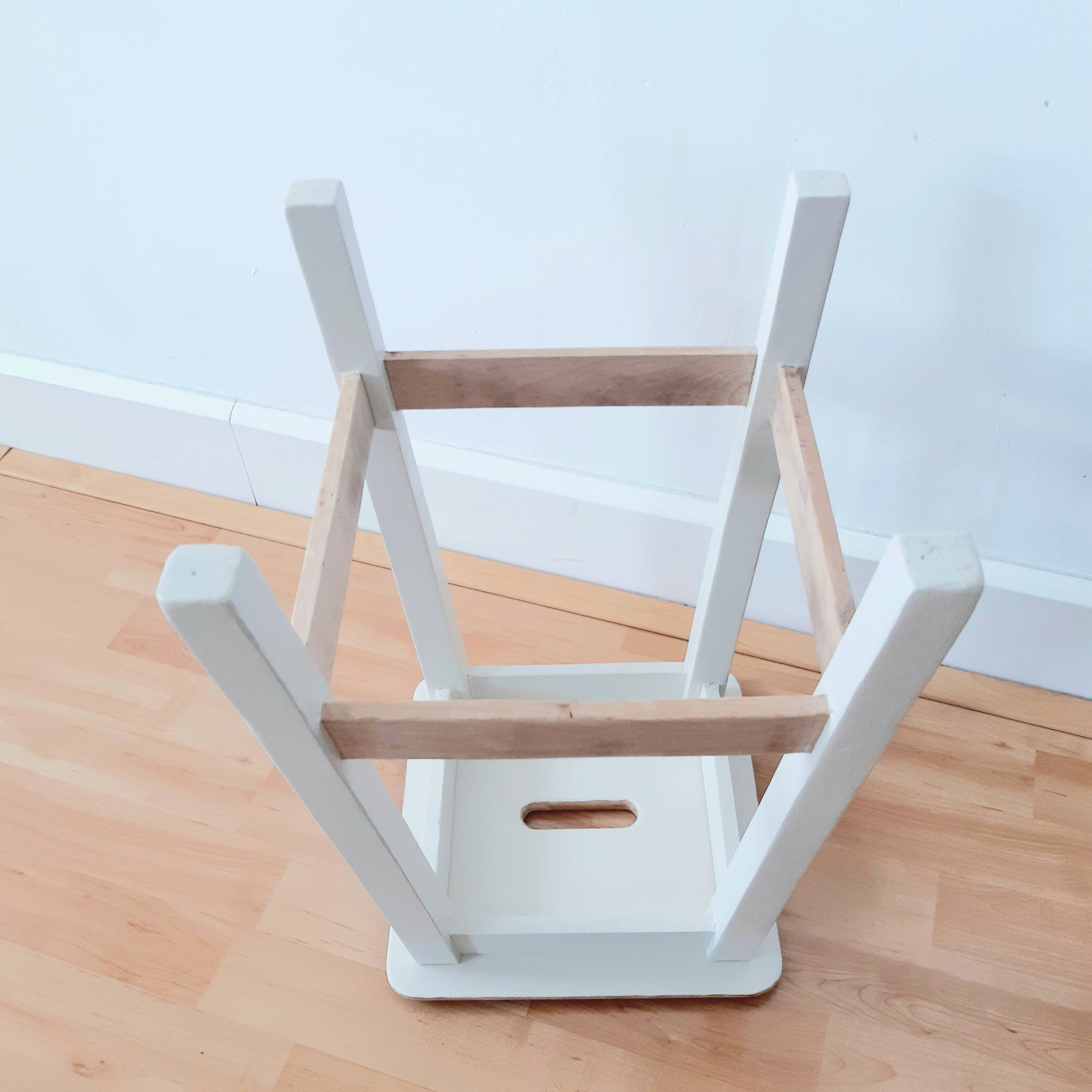 Vintage workshop stool