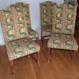 Series of 4 chairs louis XV era