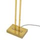 Gold Deknudt Floor Lamp, Willy Rizzo Design, Hollywood Regency