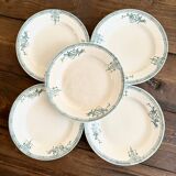 Iron earth dessert plate