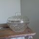 Glass box candy sugar bowl butter