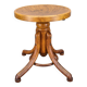 Thonet Bentwood Swivel Piano Stool, Czechoslovakia 1930s