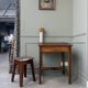 Antique wooden desk for children (renovated)
