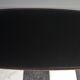 Black coffee table with Black glass plate 1960s