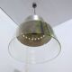 Vintage a. brotto hanging glass lamp esperia 1970s