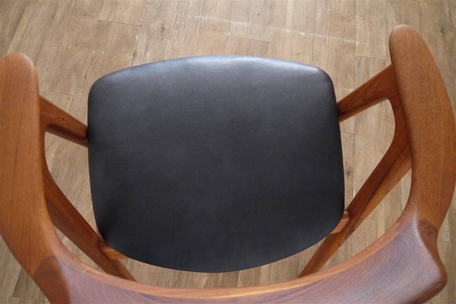 Danish "Model 42" armchair in teak by E kirkegaard 1960