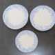 Rare plate service 6 people "Récamier" U&C Sarreguemines and Digoin late nineteenth °