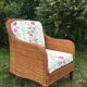 Rattan armchair