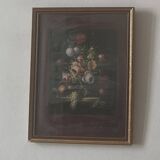 Flower portrait illustration