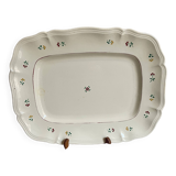 Sarreguemines rectangular dish